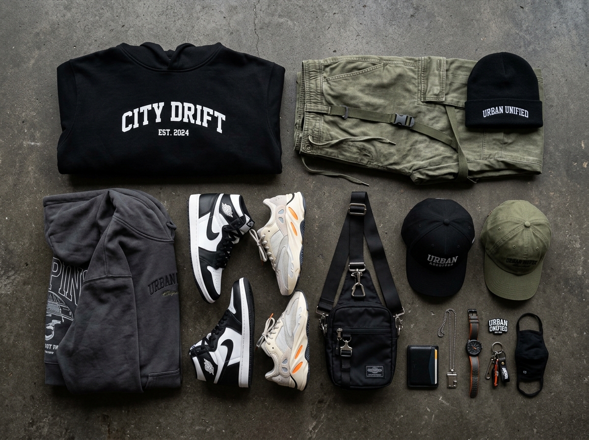 The Minimalist Capsule Streetwear Wardrobe: 8 Core Pieces